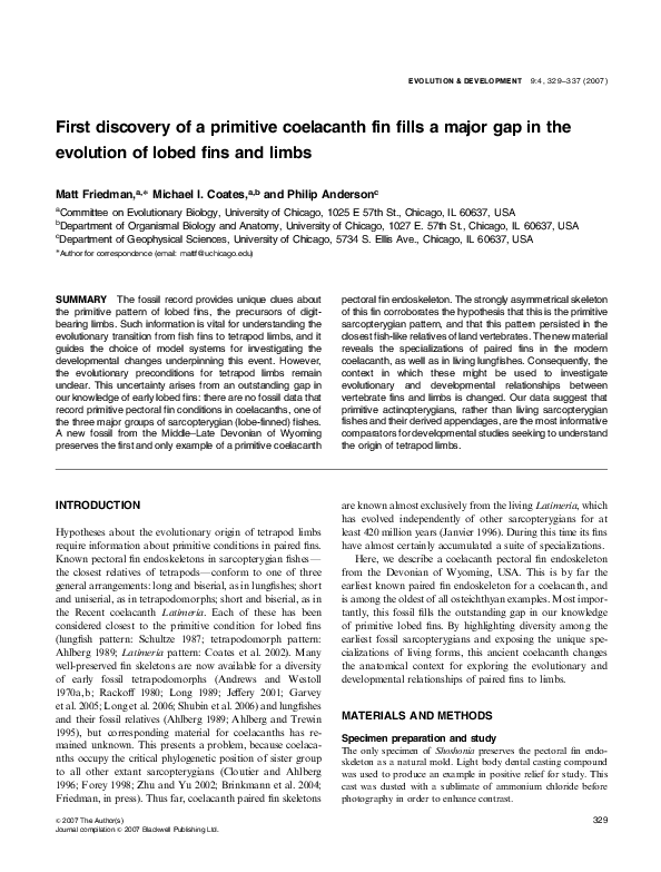 Coelacanth essays 06 image