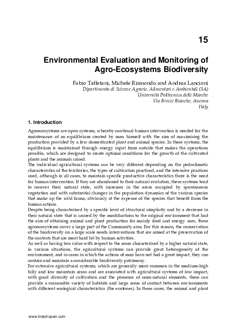 Biodiversity maintenance essay picture