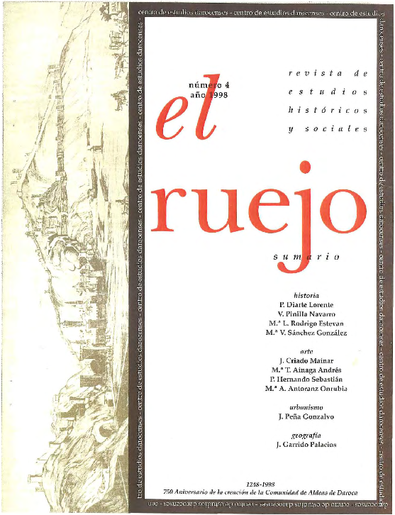 Torres, castillos y murallas en la frontera con Castilla. Notas sobre el sistema defensivo darocense (siglos XIV y XV) /Towers, Castles And Walls along the border of Castilla. Notes on Daroca defense system (14th-15th Centuries) [1998]