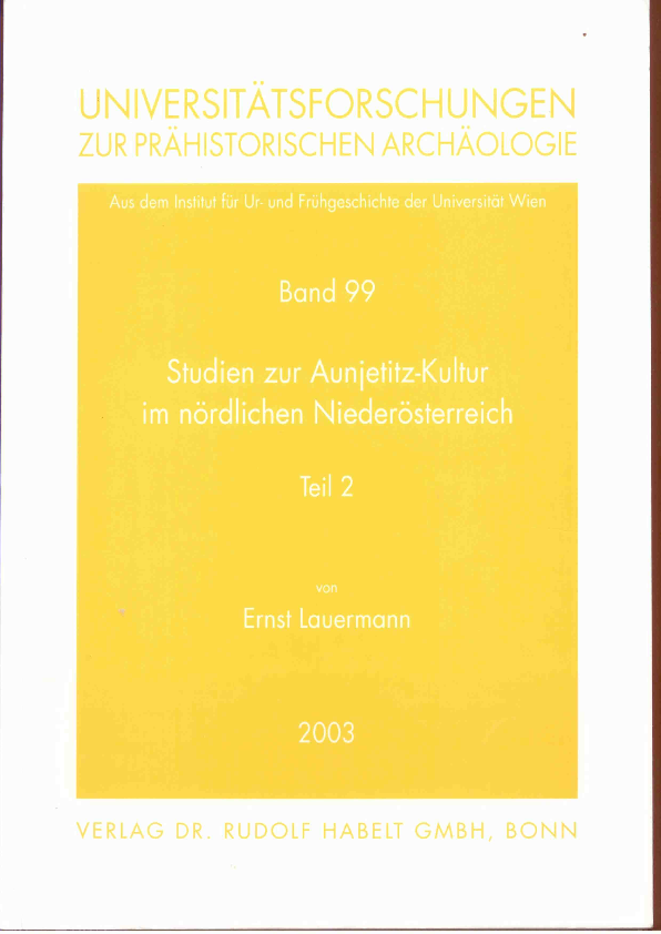 (PDF) Ernst Lauermann, Studien zur AunjetitzKultur im nördlichen