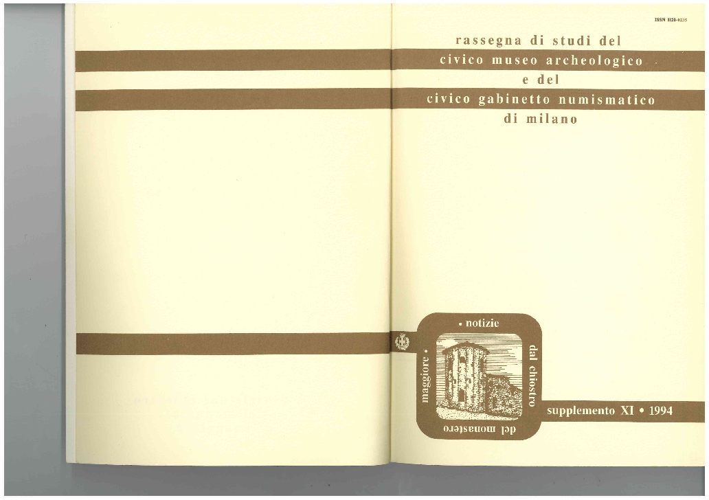 (PDF) Vasellame romano in bronzo nelle Civiche Raccolte Archeologiche