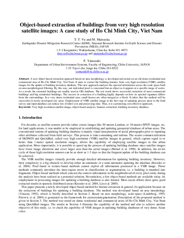 (PDF) Object-based extraction of buildings from very high resolution ...