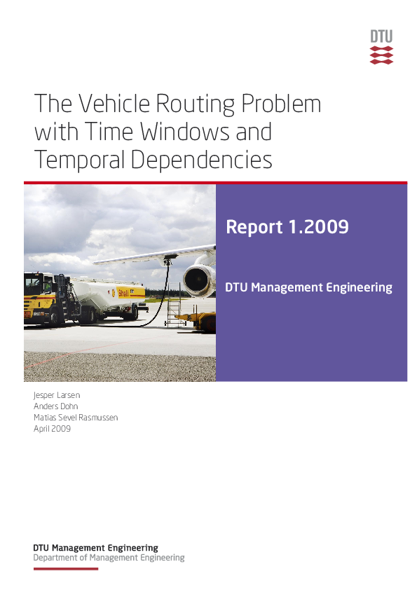 (PDF) The vehicle routing problem with time windows and temporal ...