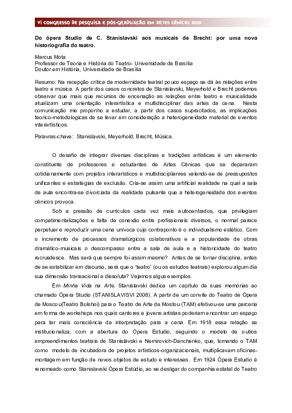 Stanislavski brecht essay 07 picture