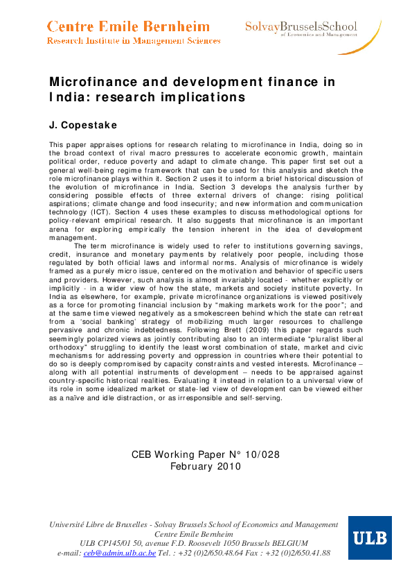 Microfinance thesis pdf image