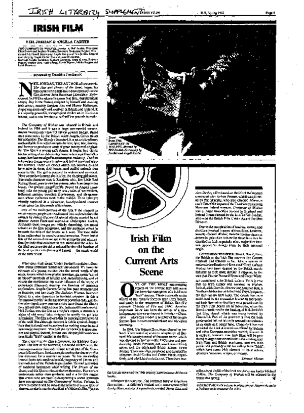 (PDF) Review of Neil Jordan and Angela Carter "The Company of Wolves"
