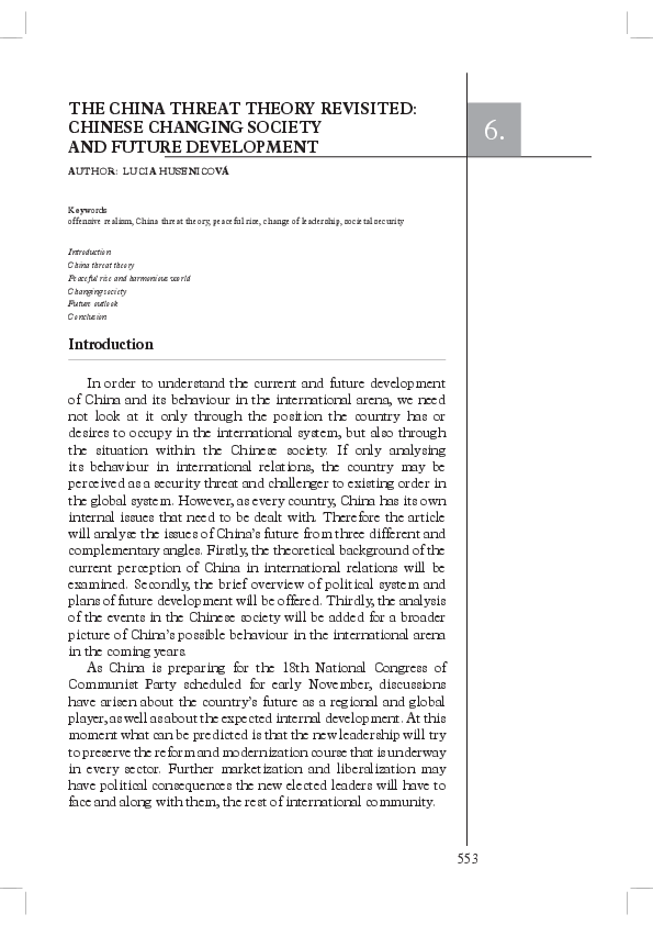 China threat theory wiki image