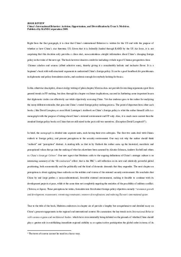 Principled opportunism image