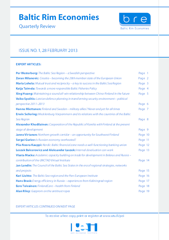 (PDF) Gas the last frontier in the bilateral relations between the
