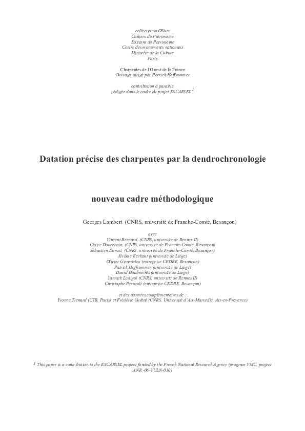 Datation des dates de numérisation