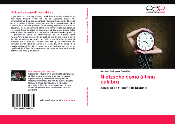(PDF) Nietzsche como última palabra: Estudios de Filosofía de la Mente