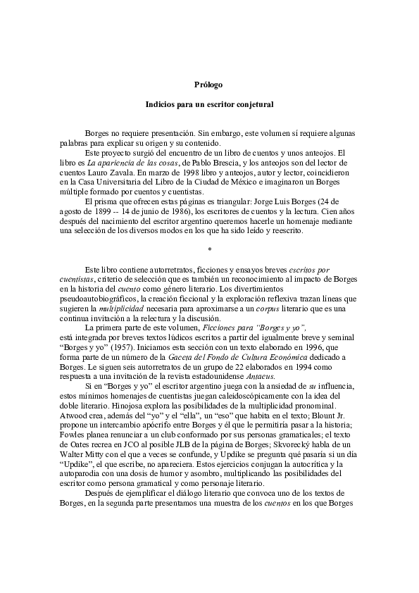 Ensayo borges essay picture