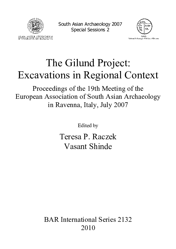 (PDF) Cultural Developments at the Chalcolithic Site of Gilund, Rajasthan