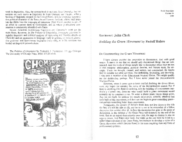  PDF Building The Green Movement A Review Of Bahro s Building The 