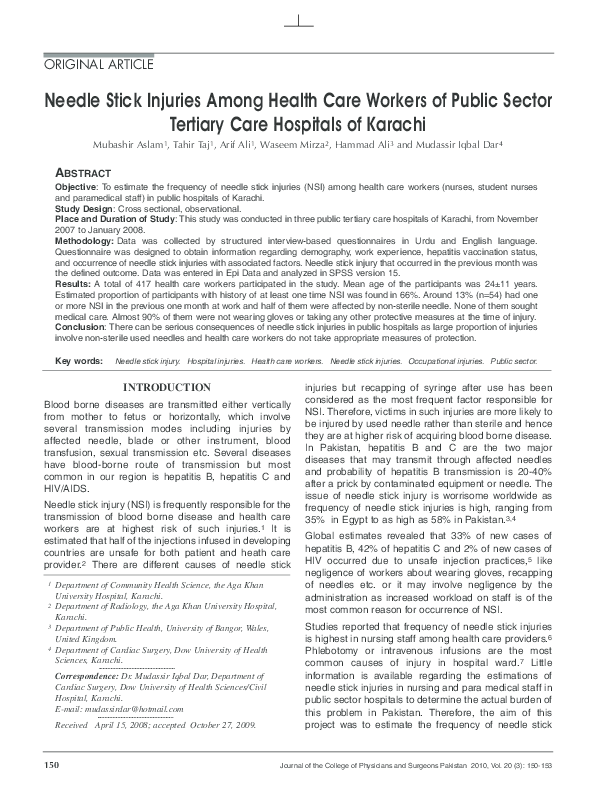 Needle stick injury protocol osha picture