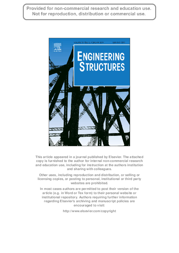 (PDF) Numerical modelling of the cyclic behaviour of RC elements built ...
