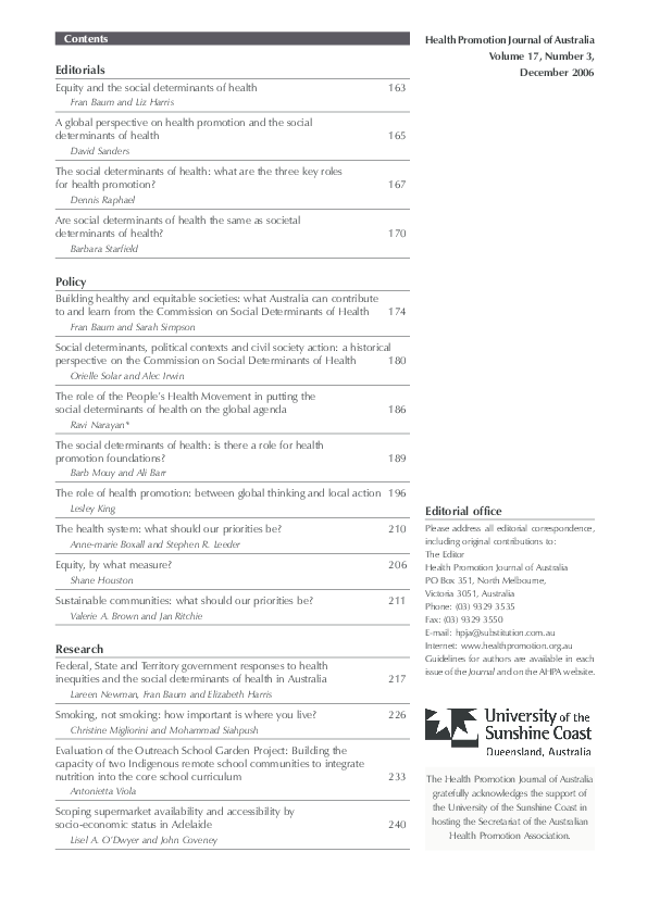 Pdf Community Research In Environmental Health Studies In