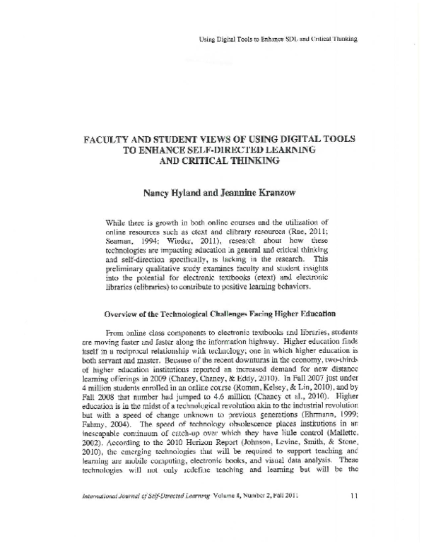 Digital tools for critical thinking image