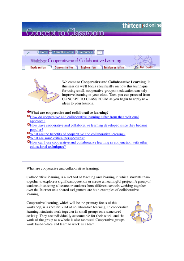 Essay about cooperative picture