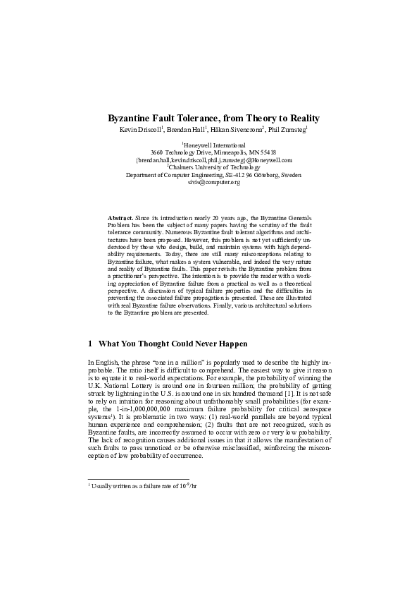 Fault tolerance essay 05 image