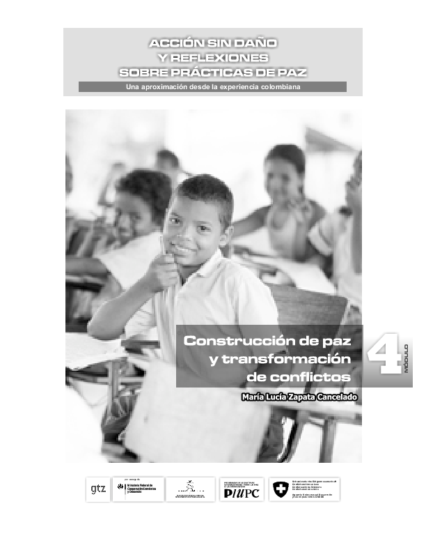 (PDF) Acción sin daño y reflexiones