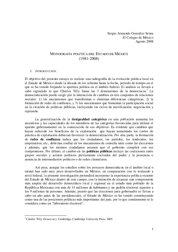 (PDF) MONOGRAFÍA POLÍTICA DEL ESTADO DE
