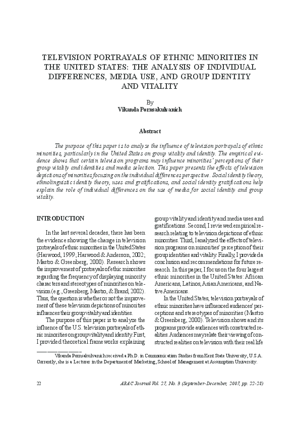 Minorities media essay 08 image