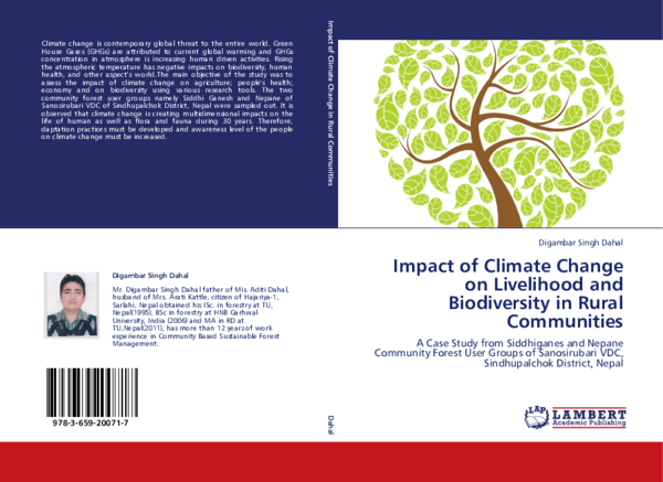 (PDF) Impact of Climate Change on Livelihood and Biodiversity in Rural ...