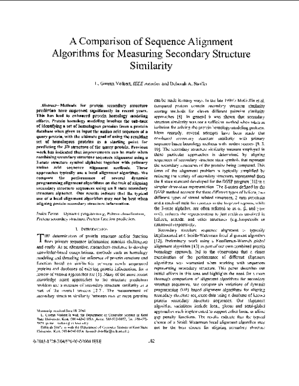 (PDF) A comparison of sequence alignment algorithms for measuring ...