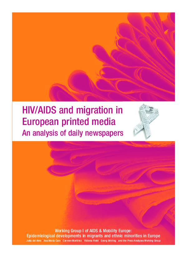 (PDF) HIV/AIDS and Migration in European Printed Media. An Analysis of ...