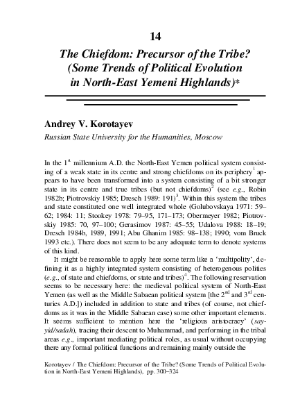 Chiefdoms were used by the image