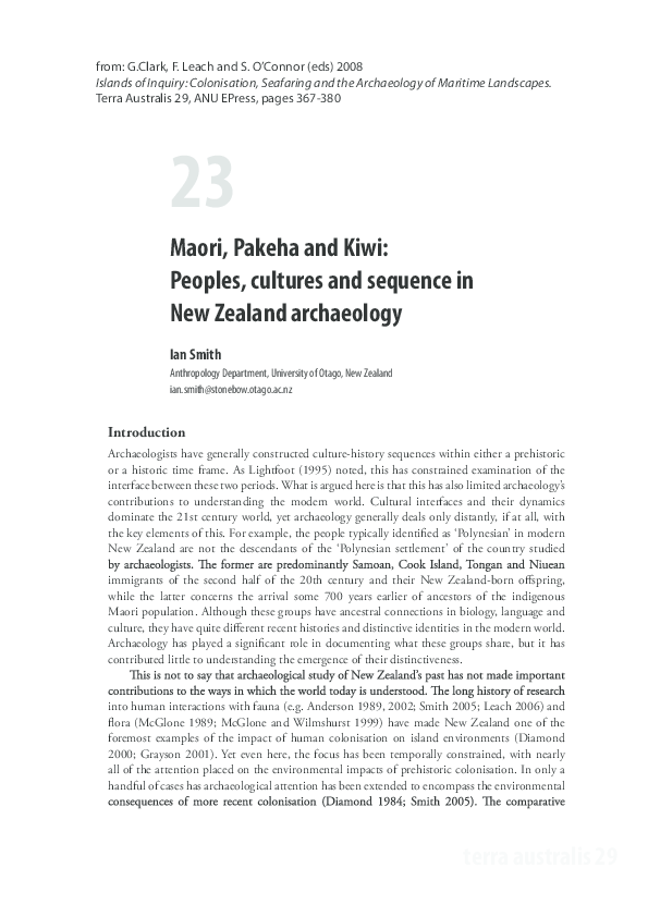 Pakeha history essay 03 image