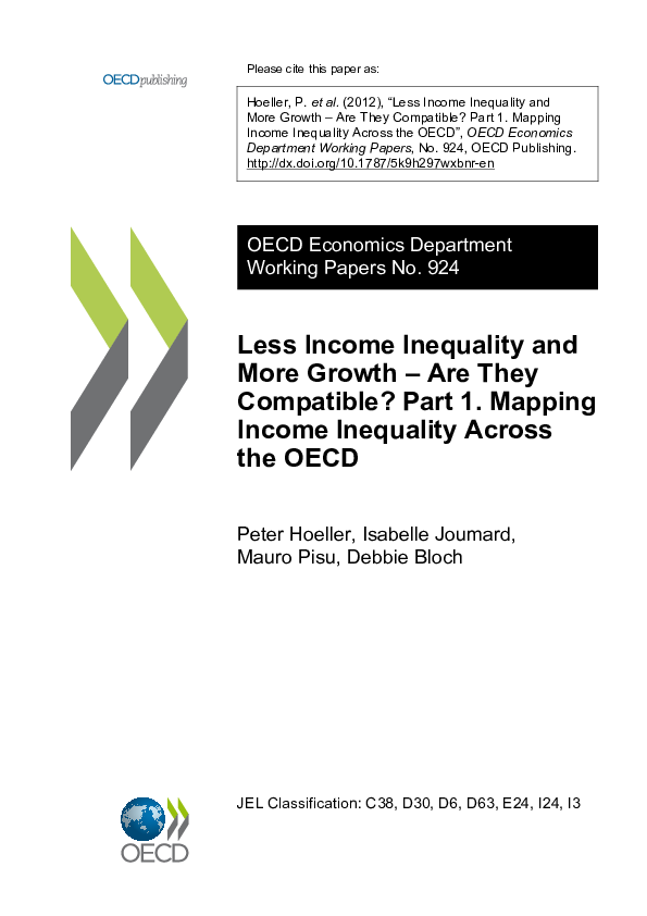 (PDF) Less Income Inequality and More Growth–Are They Compatible?: Part ...