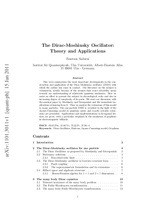 coupled oscillator theory
