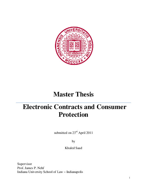 Master thesis web security