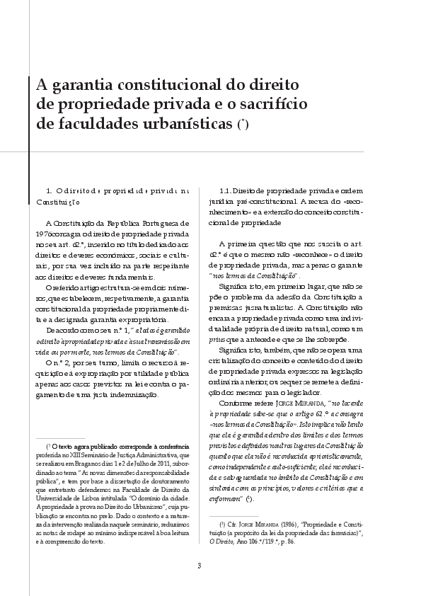 O Que é Garantia Constitucional