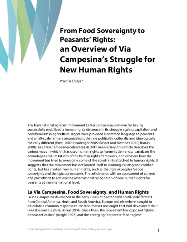 Food sovereignty principles image