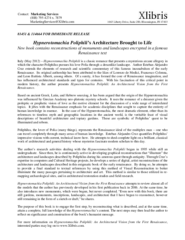 Hypnerotomachia Poliphili Pdf