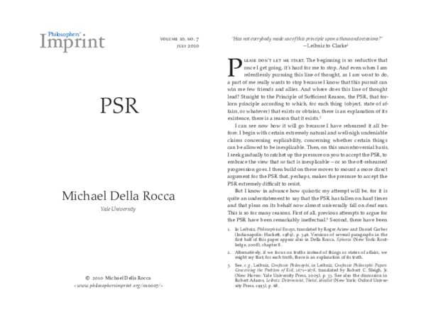 (PDF) PSR