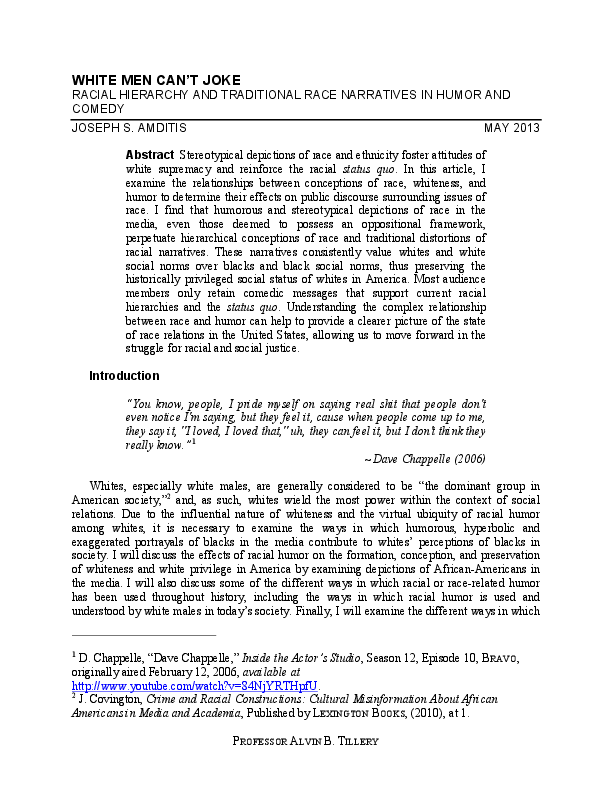 Racial hierarchy theory picture