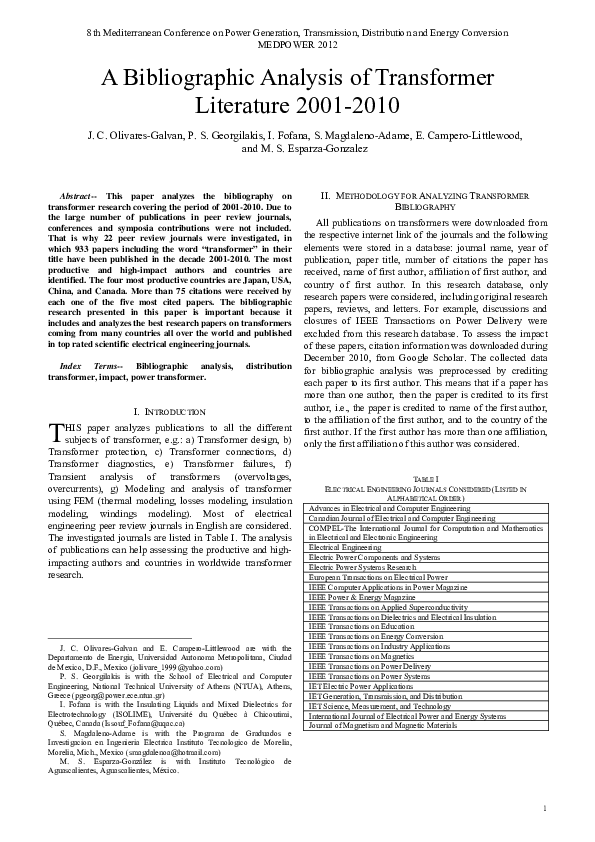 Types of faults in transformer pdf picture