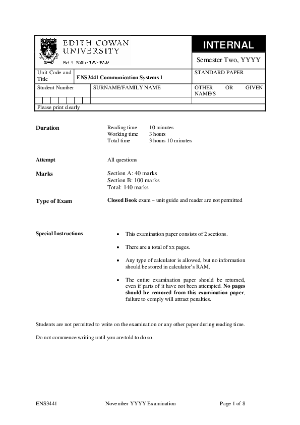 (PDF) Sample Exam Copy steven joo Academia.edu