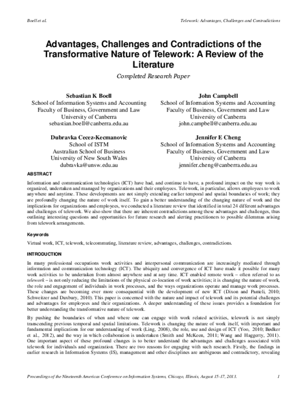 (PDF) Advantages, Challenges and Contradictions of the Transformative ...