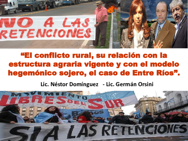 (PDF) Conflicto Rural - Estructura Agropecuaria - Retenciones a las ...