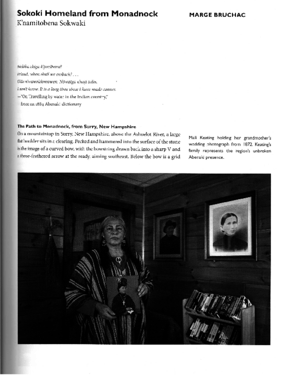 (PDF) Sokoki Homeland from Monadnock: K’namitobena Sokwaki