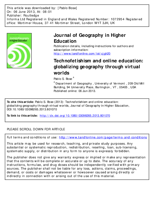 Geography essay ideas picture