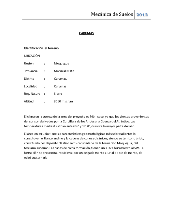(PDF) Carumas