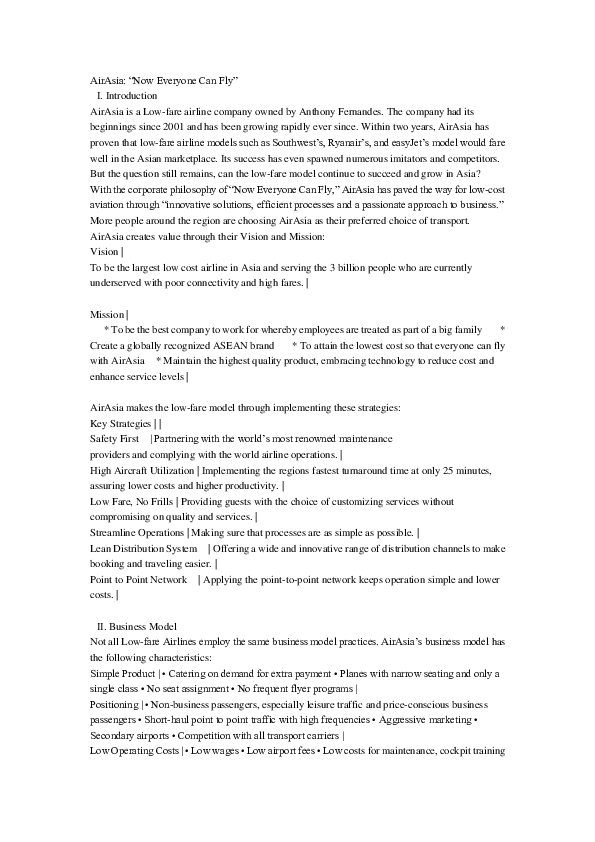 (DOC) airasia study