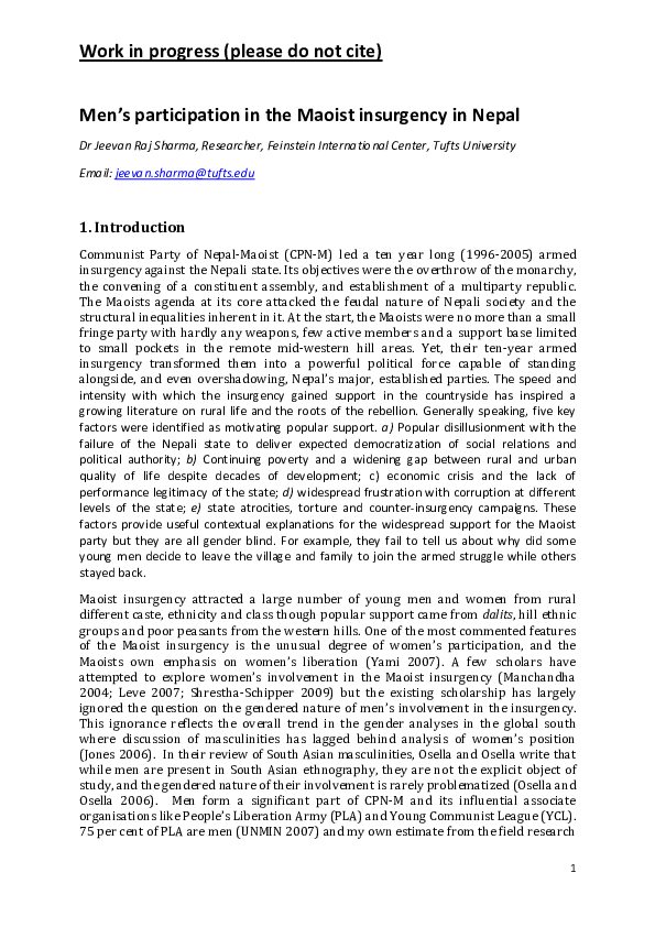 Maoism article for upsc image