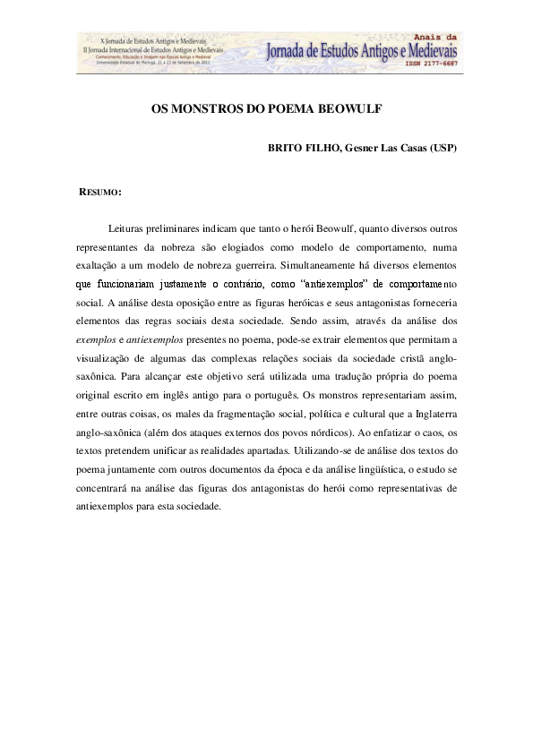 Beowulf monsters picture